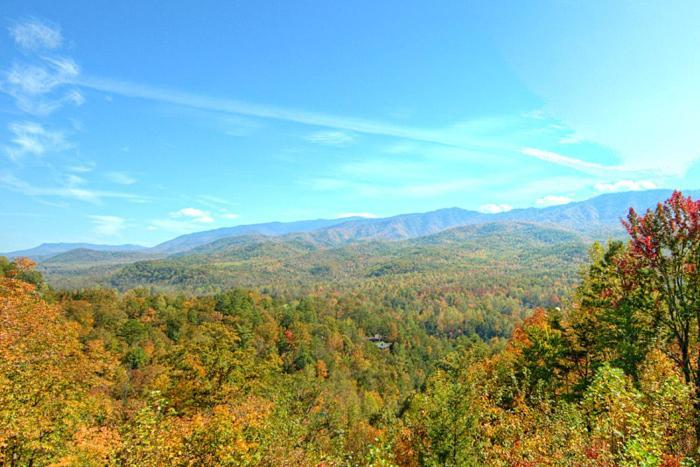 Above The Tree Tops Sevierville Eksteriør bilde